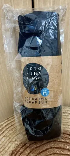 【新品】のとじま水族館　デザインTシャツ ブラック　黒　半袖　能登島　水族館