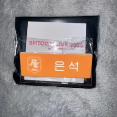 SMTOWN LIVE 2025 ウンソク RIIZE ネームバッジ