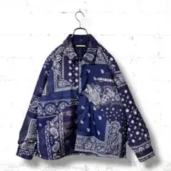 ネイバーフッド バンダナ柄 べイズリー柄 トラックジャケット 21aw Mサイズ ネイバーフッド バンダナ柄 べイズリー柄 トラックジャケット