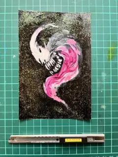 アクリルアート 幻想的な生物 L2サイズ