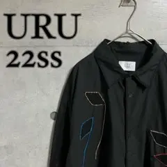 【スペシャル】URU 22ss LONG SLEEVE SHIRTS 黒