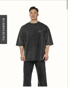 LYFT ダークグレー extraビックtシャツ