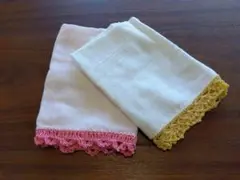 ガーゼ ハンカチ 2枚組