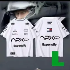 映画　F1　エフワン　 APXGP Tシャツ ブラッド・ピット　Lサイズ