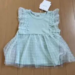 キッズ　ノースリーブ　チュール　110 女の子