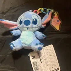 ディズニー スティッチ カラフルアイス アクリルチャーム付きマスコット