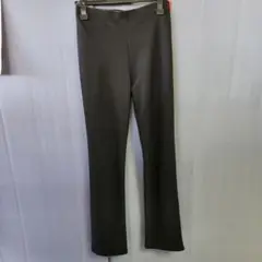 【未使用:タグ付き】黒い社交ダンスレッスンストレートパンツMサイズ
