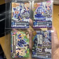 ロリゴシック　藤堂ゆりか　アイカツカード 4枚セット