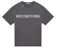 InstantFunk ダークグレー Tシャツ 新品タグ付き