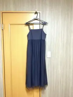 ダークグレー キャミワンピース