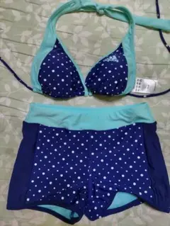 水着 アディダス 水玉