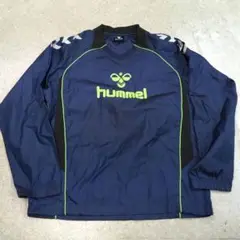 SC109 hummel ネイビー 長袖 ピステ M 薄手
