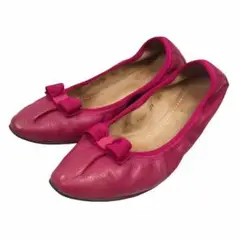 1613【Ferragamo】バレエシューズ マイジョイ フラットシューズ バラ