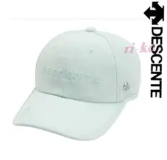 【新品タグ付】DESCENTE ♪ミントグリーン キャップ