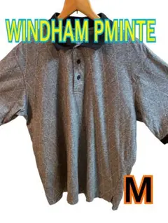 WINDHAM PMINTE グレー ポロシャツ M