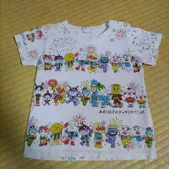 アンパンマンキャラクターTシャツ 80cm
