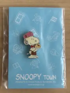 スヌーピー タウン ピンバッジ