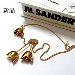 主役級アイテム【ジルサンダー】ゴールド ネックレス 楽天市場】【SALE】ジルサンダー/JIL SANDER ペンダント メンズ