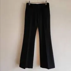 【MK MICHEL KLEIN】（S）フレアパンツ/シンプルスラックス/脚長