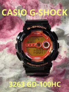 G Shock Gショック レッド&グリーンGD-100HC-4J 楽天市場】【タグなし】CASIO カシオ G-SHOCK Gショック ジー