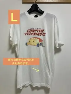 新品未使用　ディズニー　トイストーリー　チャッターフォンTシャツ　Ｌ