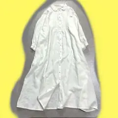 サマンサM2 35th限定品　綿麻ロングワンピース