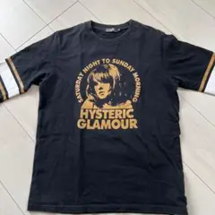 【美品・送料込】人気！ヒステリックグラマー メンズ 黒Tシャツ M ヒスガール