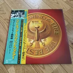 【美版】ベスト・オブ・アース・ウィンド&ファイアー　LPレコード