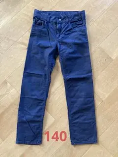 H&M パンツ　ズボン　140 ネイビー　紺色