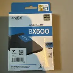 Crucial BX500 500GB 2.5インチ SSD②