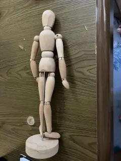 木製デッサン人形 約30cm 可動式 スタンド付き
