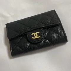 CHANEL ブラック コインケース
