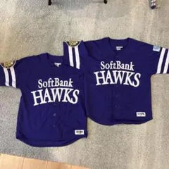 SoftBank Hawks ユニフォーム S 紫　2枚　セット