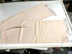 カシミヤ100% マフラー　サイズ約30X155cm 新品　★8473E