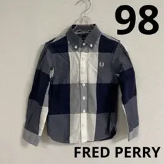 FRED PERRY チェック柄シャツ 長袖 ベビー 80~95