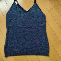 ラメ入りタンクトップ
