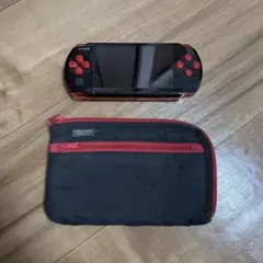 SONY PSP3000 赤/黒 本体とケースセット