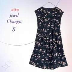 【最終値下げ】【未使用】Jewel Changes／花柄 フレアワンピース