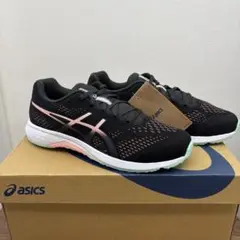 新品　未使用　タグ付き　アシックス　スニーカー　23.5 ブラック
