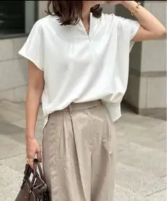新品Emma Taylorフロント2WAYファスナーライトダンボールプルオーバー
