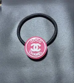 CHANEL ヘアゴム ノベルティ ピンク