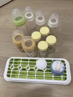 哺乳瓶10本　干しスタンド　セット
