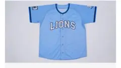 LIONS ユニフォーム サイズL 水色 半袖　 8/2配布