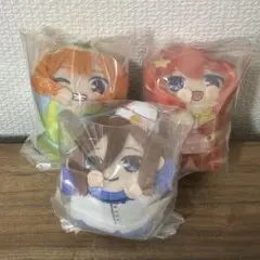 五等分の花嫁×サンリオ もちころマスコット 中野三玖 中野四葉 中野五月セット
