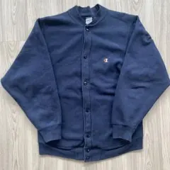 Champion Reverse Weave カーディガン M ネイビー