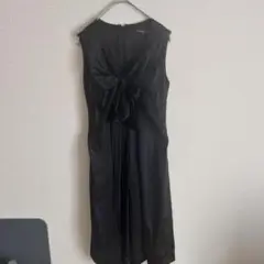 美品❣️ユナイテッドアローズ　ワンピース　シルク100% S 黒　ブラック