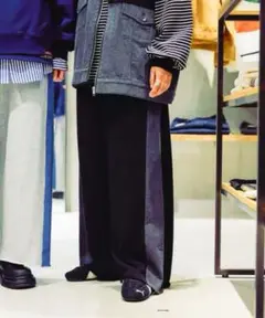niko and ... ラクオシャパンツ　ブラック　Lサイズ