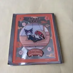 銀魂 サンリオキャラクターズ　アクリルシート　沖田総悟＆クロミ