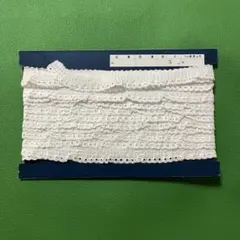 レース リボン 5m 白