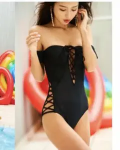 週末セール！貴重！Ravijour LACE UP SLEEVE ワンピース